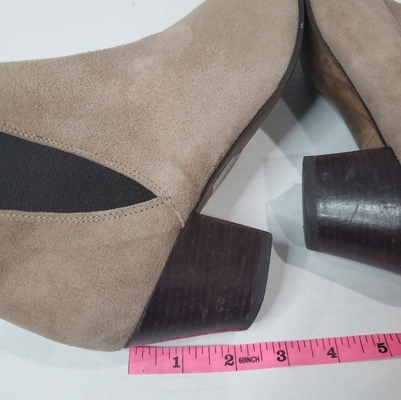 Office London Pointed Toe Suede Ankle Booties Size 39 - Picture 12 of 14